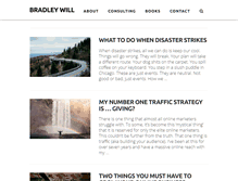 Tablet Screenshot of bradleywill.com